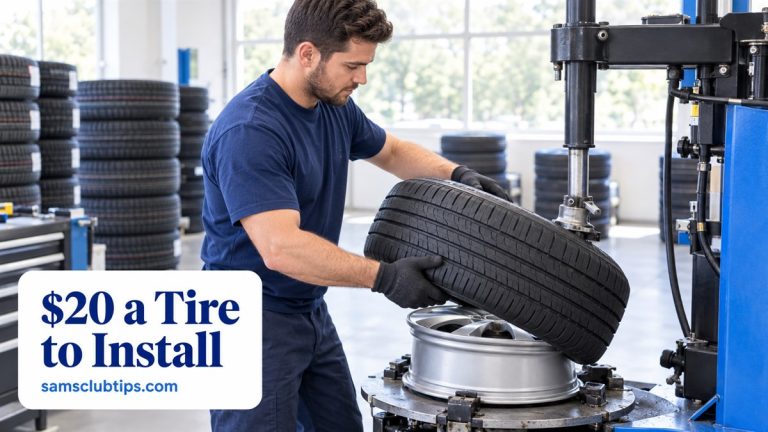 Sam’s Club Tire Center Services, Hours and Costs